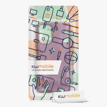 kwmobile Handyhülle Case für Xiaomi Poco F5 5G, Hülle Silikon metallisch schimmernd - Handyhülle Cover