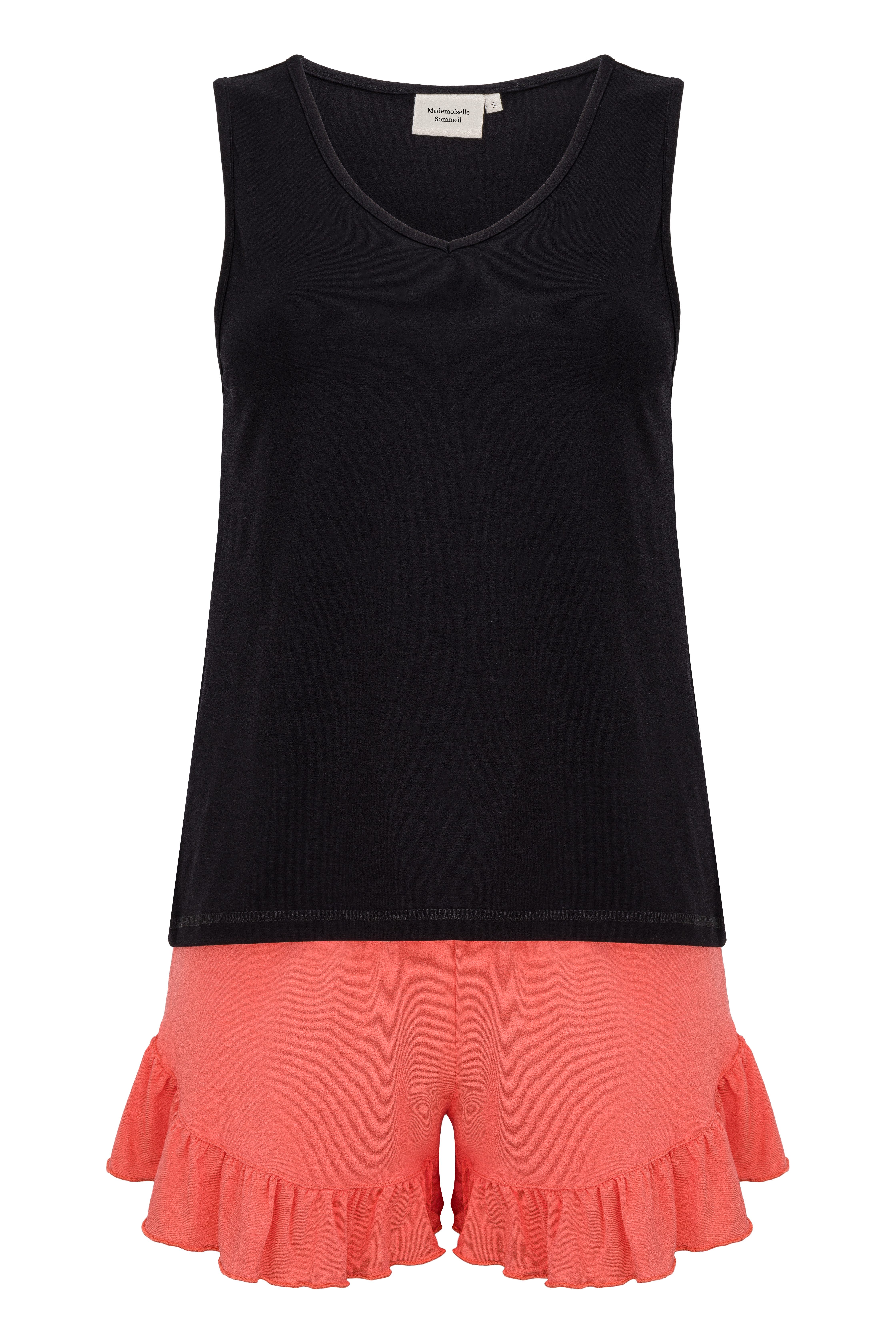 Mademoiselle Sommeil Shorty mit Rüschendetails (2 günstig online kaufen