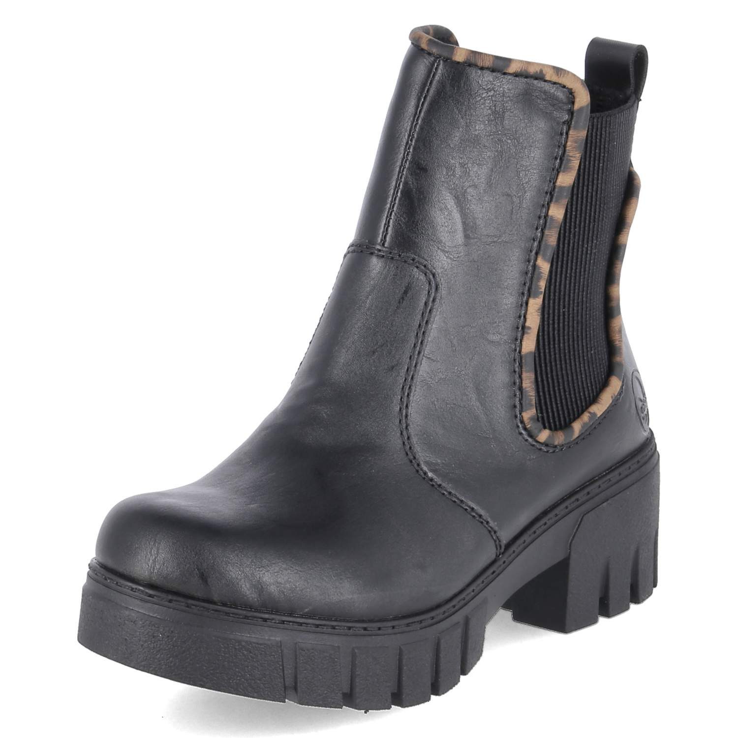 Rieker Rieker 74562-00 Damen Synthetik black Schlupfstiefel