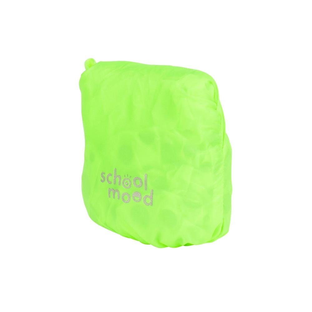 SCHOOL-MOOD® Rucksack-Regenschutz Regenhaube neongrün, Neonfarbe Grün, refl günstig online kaufen