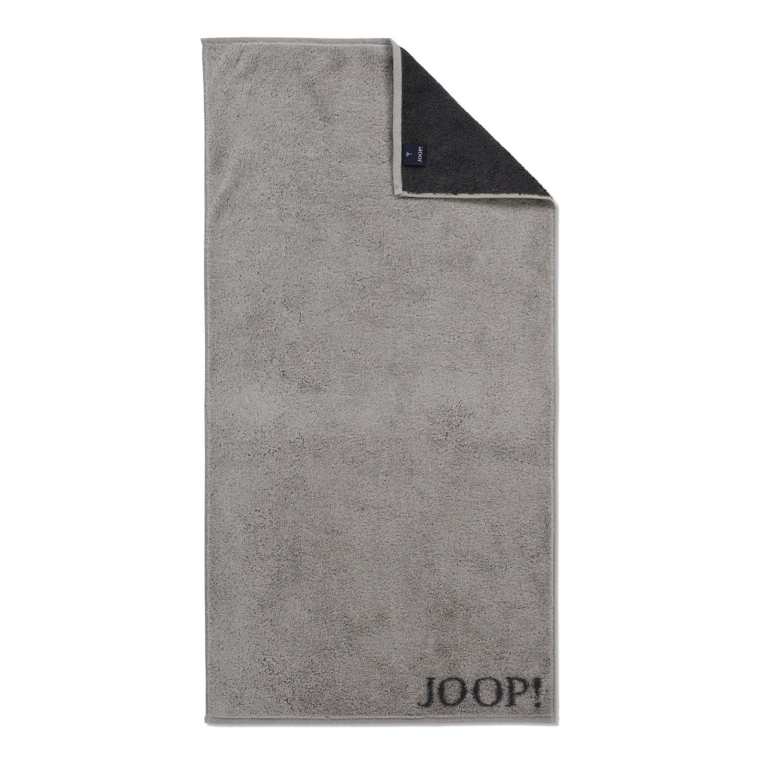 JOOP! Handtuch Joop! Handtuch Duschtuch Gästetuch Classic 1720-77 platin, Walkfrottier (1-St), 100% Baumwolle