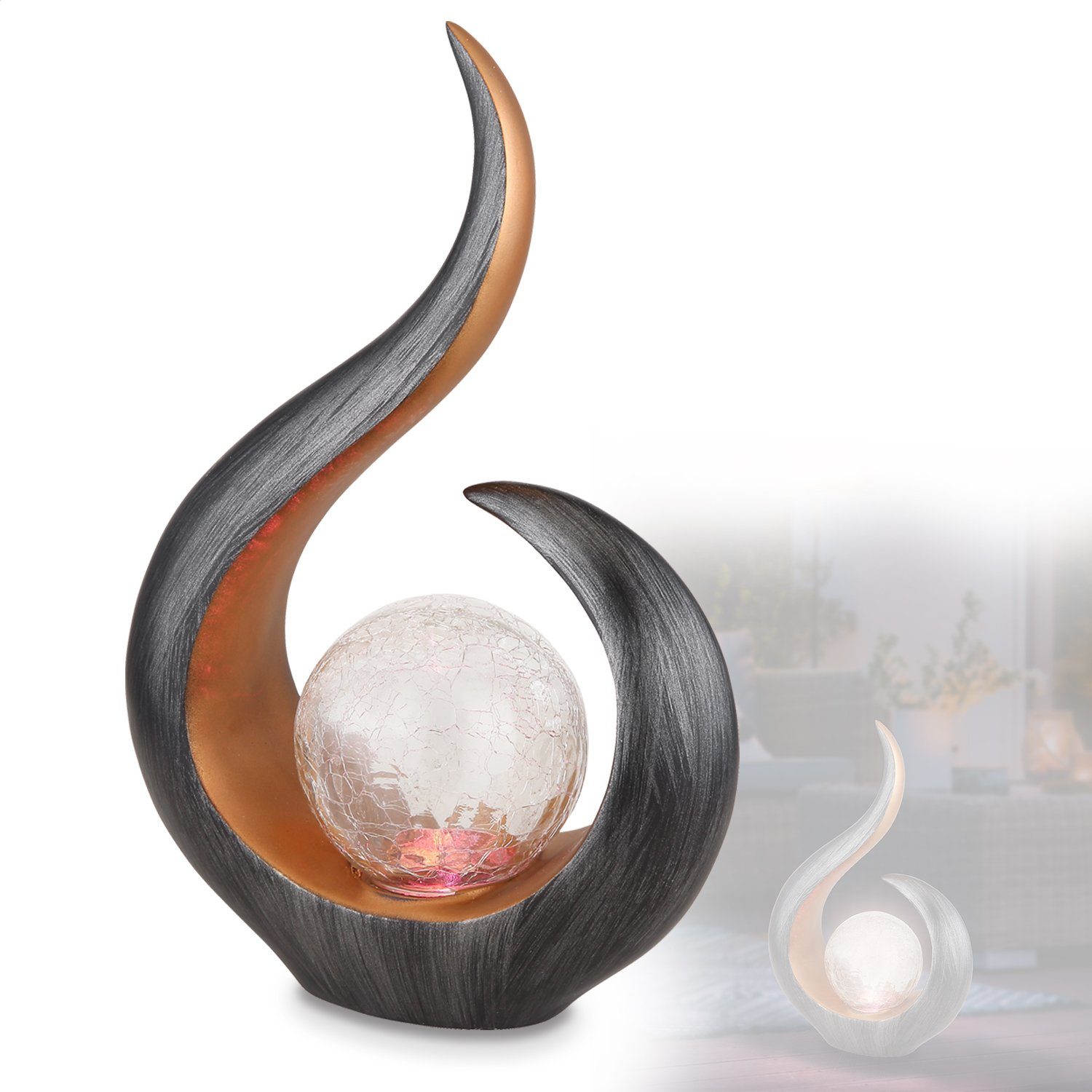 bmf-versand LED Solarleuchte Solarleuchte Garten Flamme günstig online kaufen