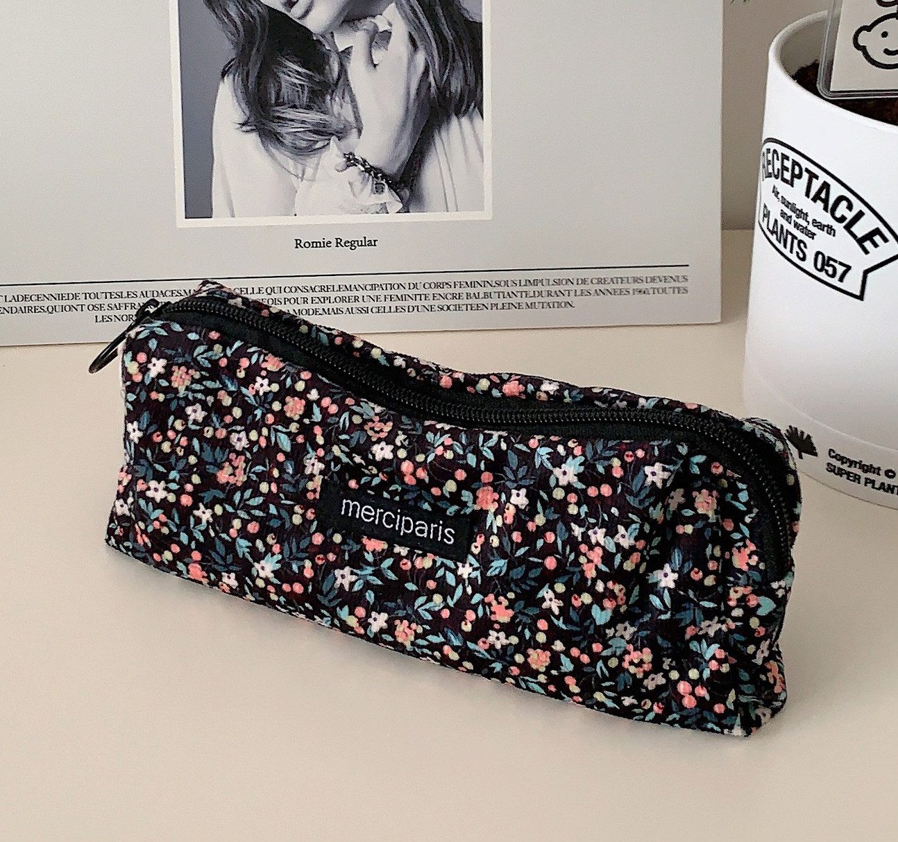 Coonoor Schreibgeräteetui Niedliches Federmäppchen mit Blumenmuster, (1-tlg günstig online kaufen