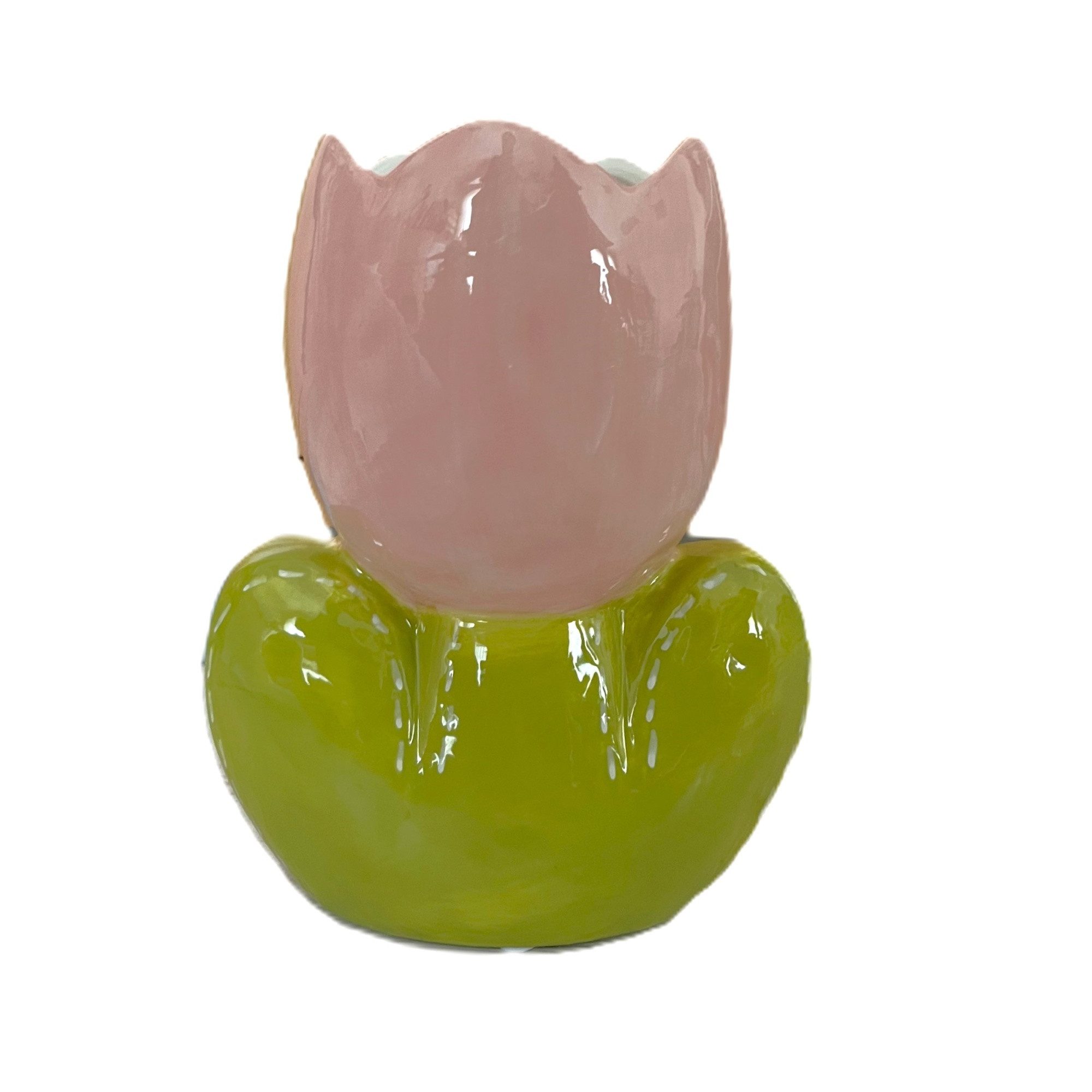 HomeBound by KY Tischvase Vase Tisch Ostern Frühling Tulpe Bunt 21 cm