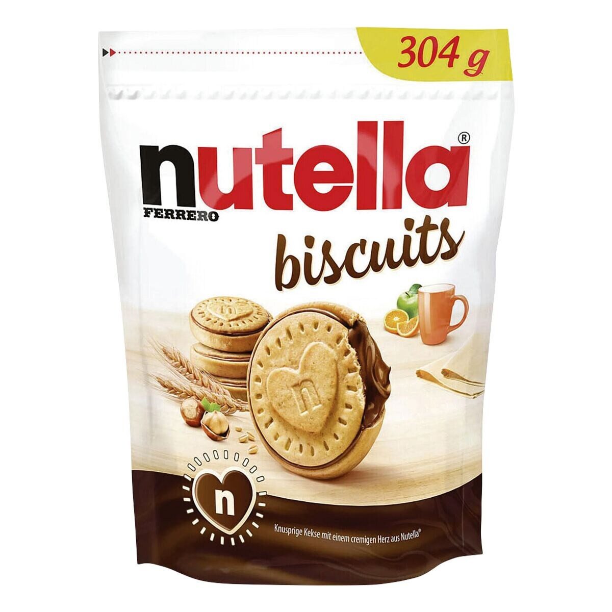 nutella Kekse nutella® biscuits, 304 g (22 Stück)