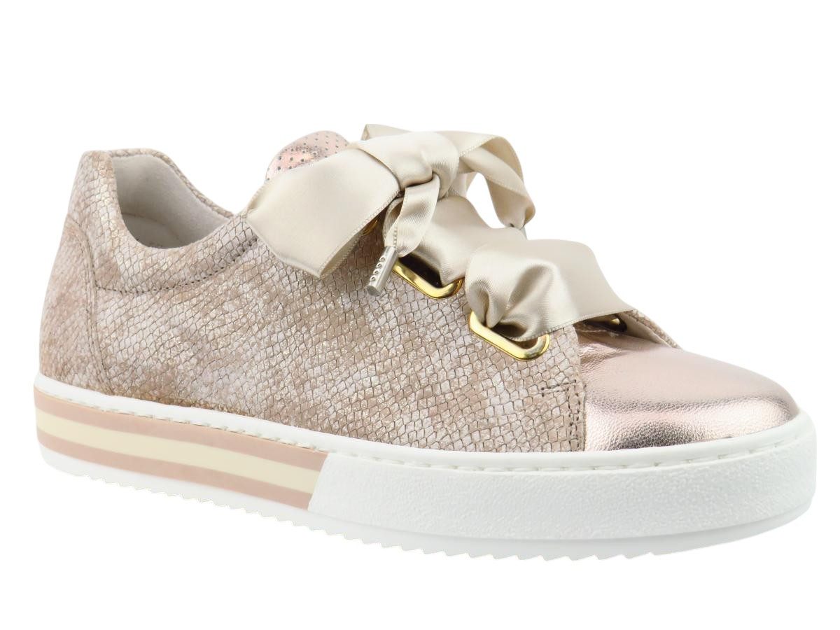 Snake Met. muschel/puder Sneaker