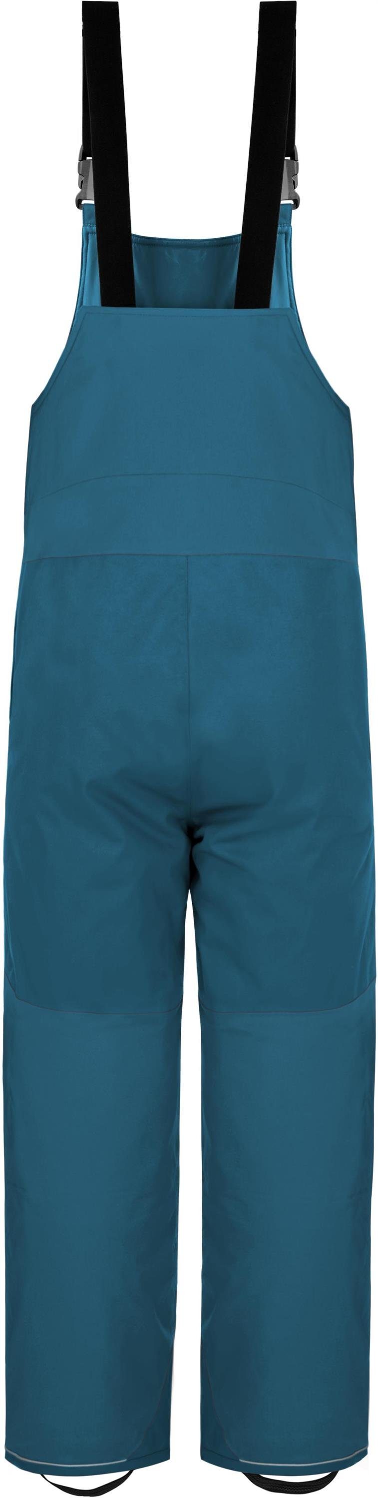 normani Schneehose Kinder Winter Latzhose Paulatuk Wasserdichte Winterhose Thermohose gefütterte Skihose