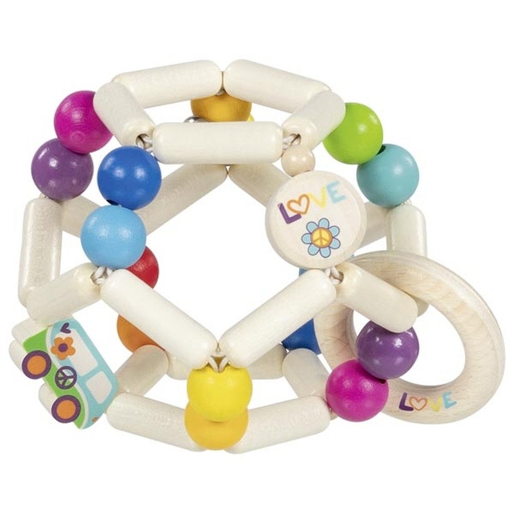 goki Greifling GOKI Greifling Elastik Regenbogenball Van