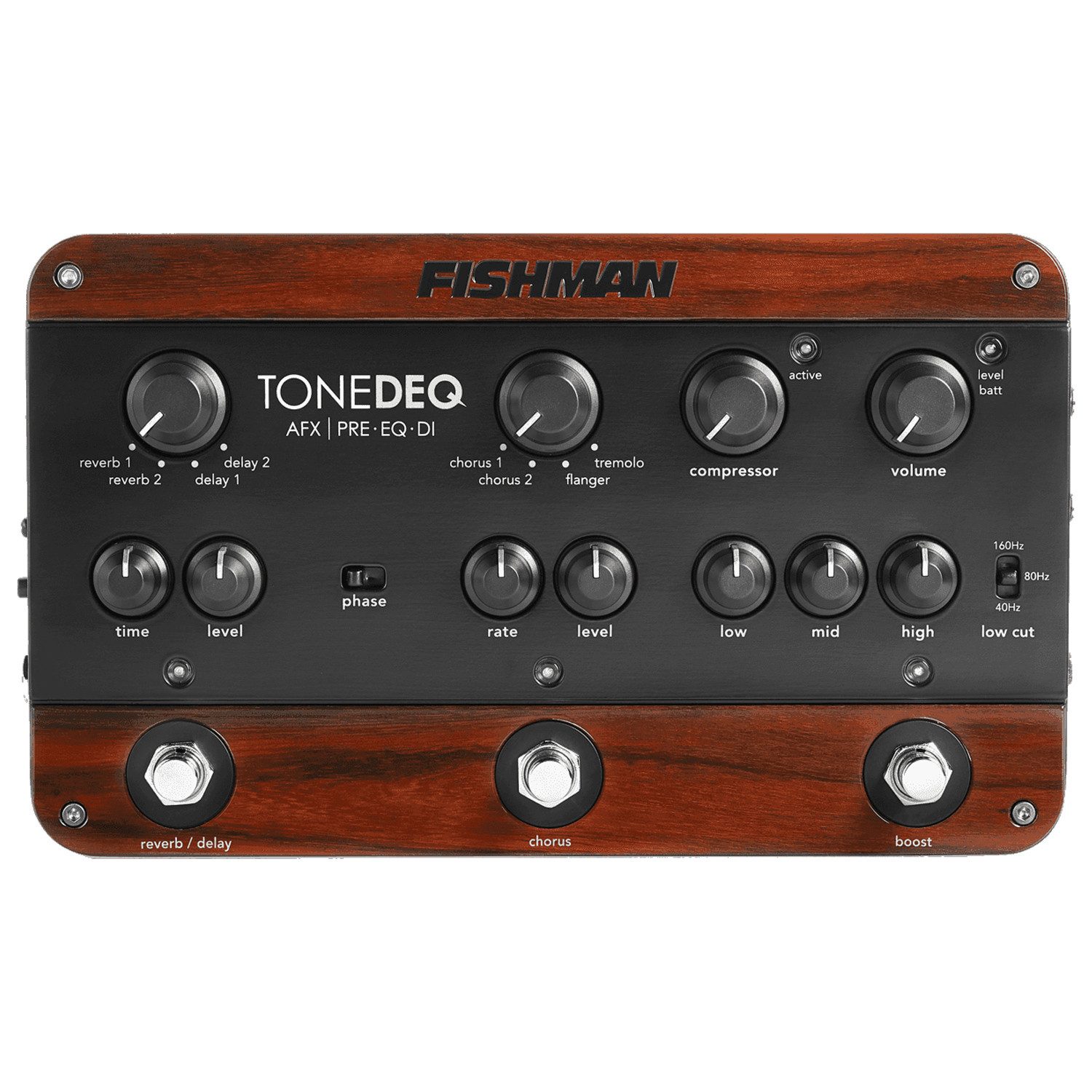 Fishman Akustikgitarre Fishman Tone DEQ AFX Vorverstärker für Gitarre, Vorverstärker, Analog, vielseitig