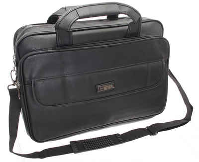 SHG Messenger Bag Arbeitstasche Herrentasche Handgepäck, Umhängetasche Messenger Bag mit abnehmbaren Umhängeriemen