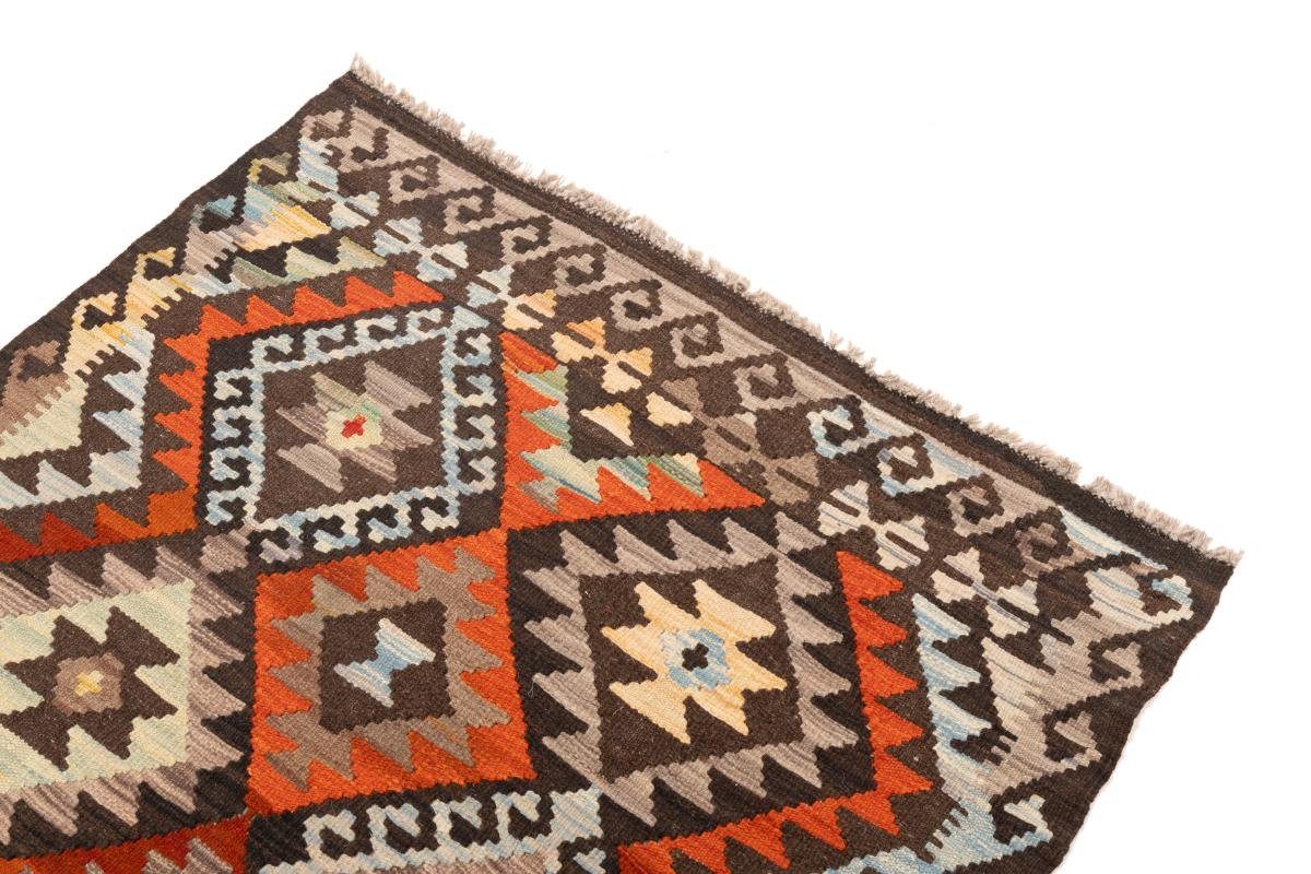 Orientteppich, Höhe: Orientteppich Afghan Trading, Nain rechteckig, mm Handgewebter 3 Kelim 100x161