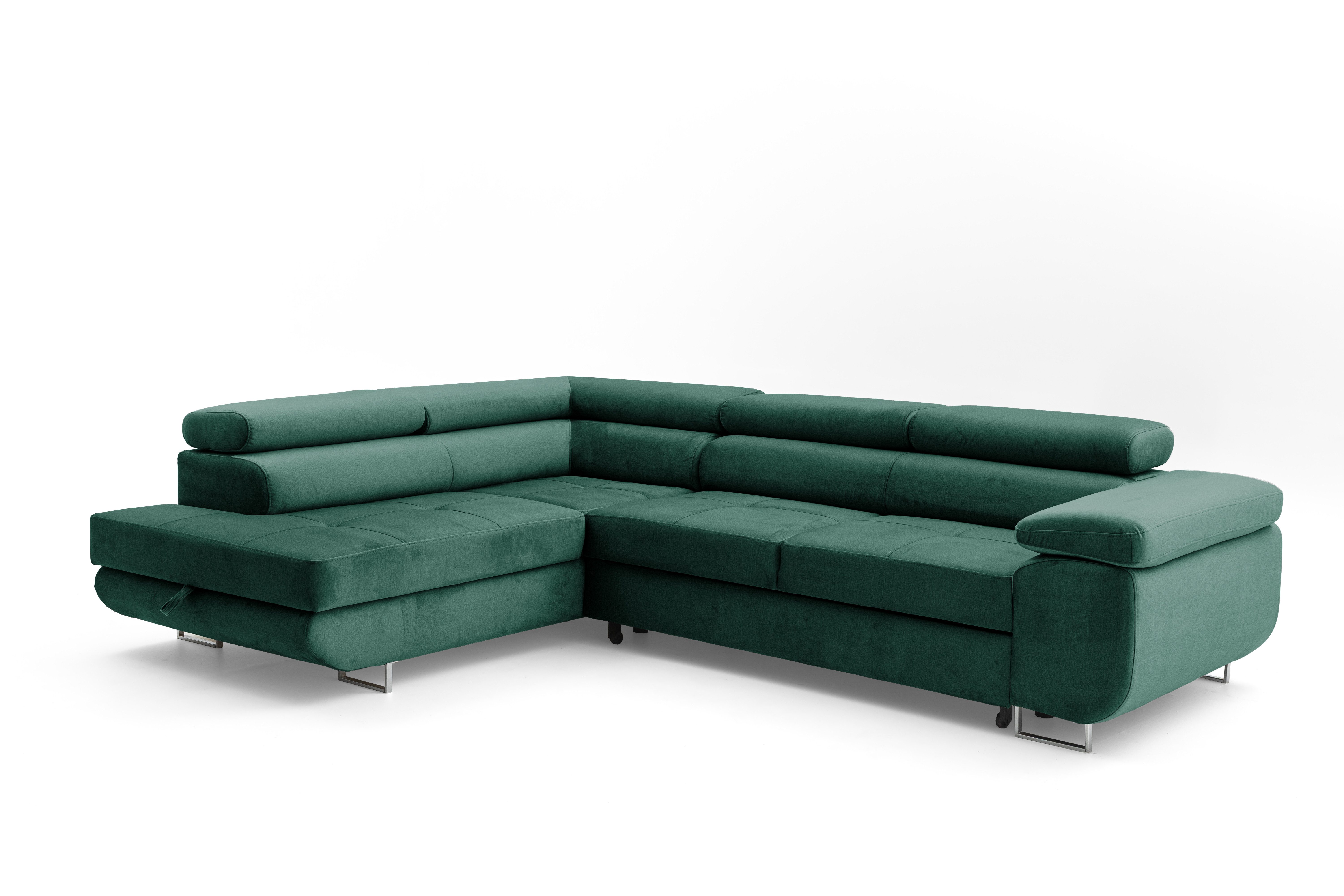 NEXT COLLECTION Ecksofa Wild, Verstellbare Kopfstützen, günstig online kaufen
