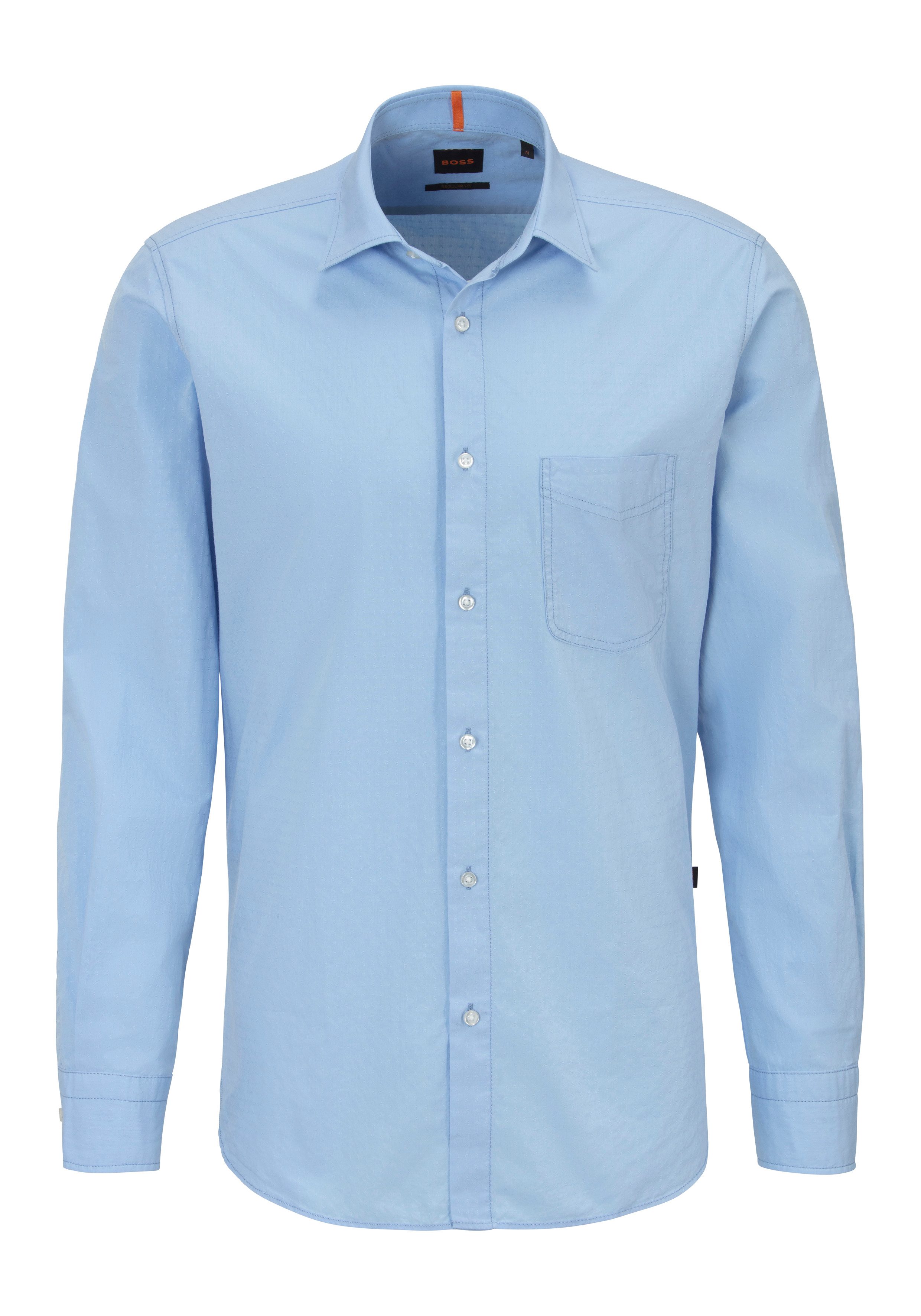 BOSS ORANGE Langarmhemd Remiton mit Brusttasche günstig online kaufen