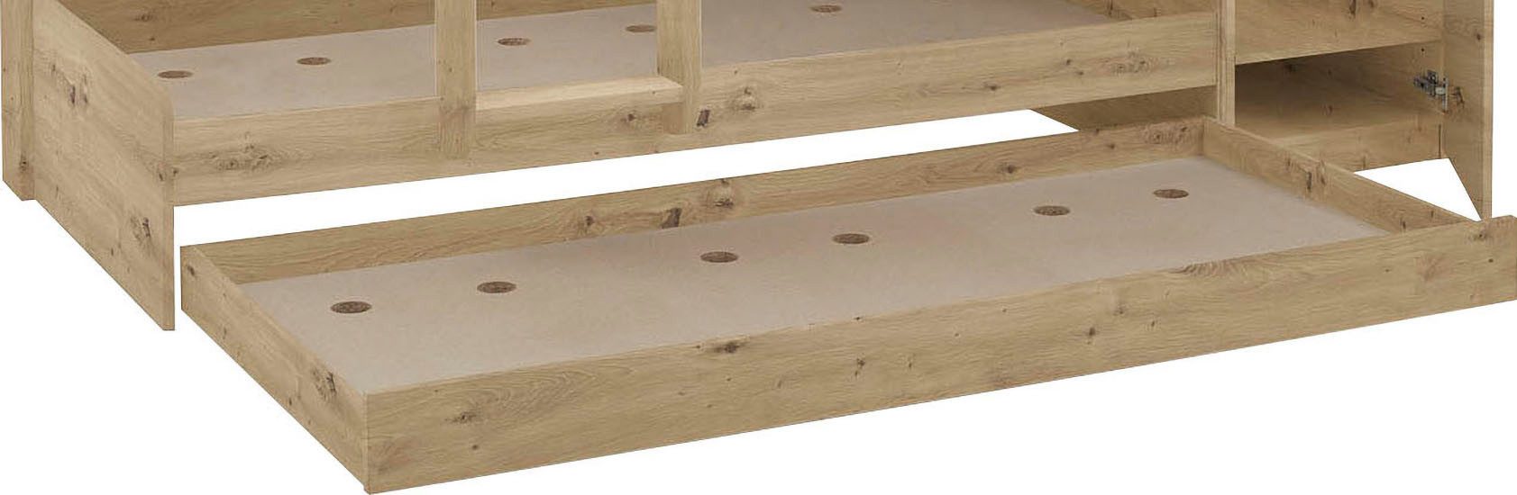 Relita Bettschubkasten Sina, leichte Rollenführung