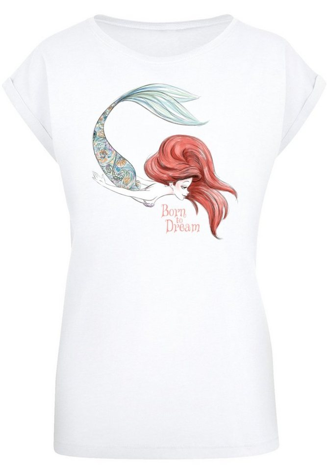 F4NT4STIC T-Shirt Disney Arielle Born To Dream Premium Qualität