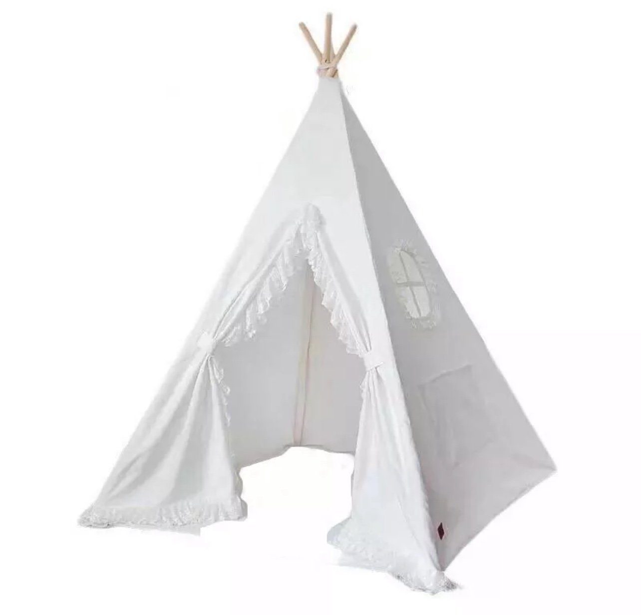 Spielzelt Kinder Spielzelt, Teepee, Tipizelt, Spielset für Kinder mit Matte