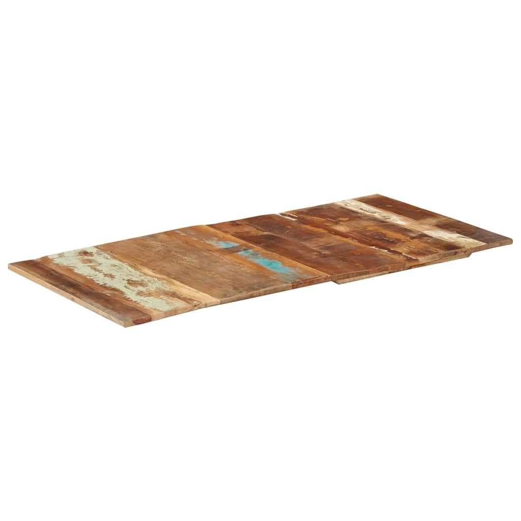 vidaXL Tischplatte, Tischplatte Rechteckig 60x120 cm 15-16 mm Altholz Massiv