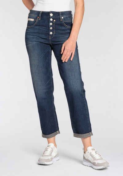 Herrlicher High-waist-Jeans Touch B Hi Tap Organic Denim