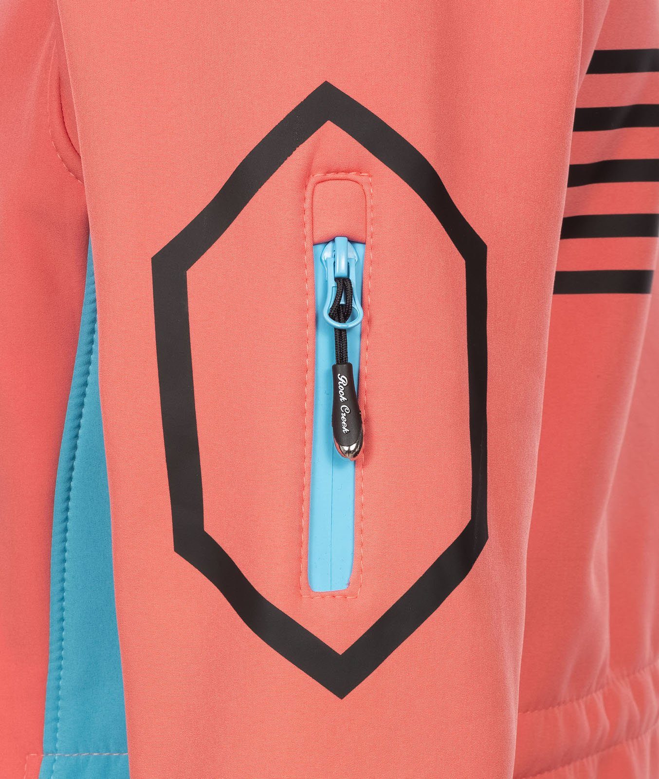 Rock Creek Softshelljacke Damen Softshellmantel Wanderjacke D-491