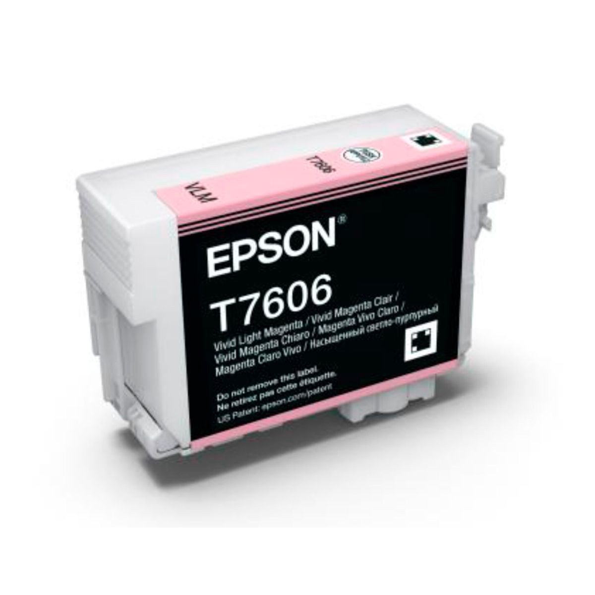 Epson Tintenpatrone vivid light magenta T 7606 N Tintenpatrone