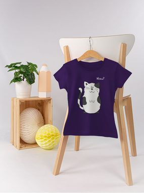Shirtracer T-Shirt lustige Katze Tiermotiv Animal Print