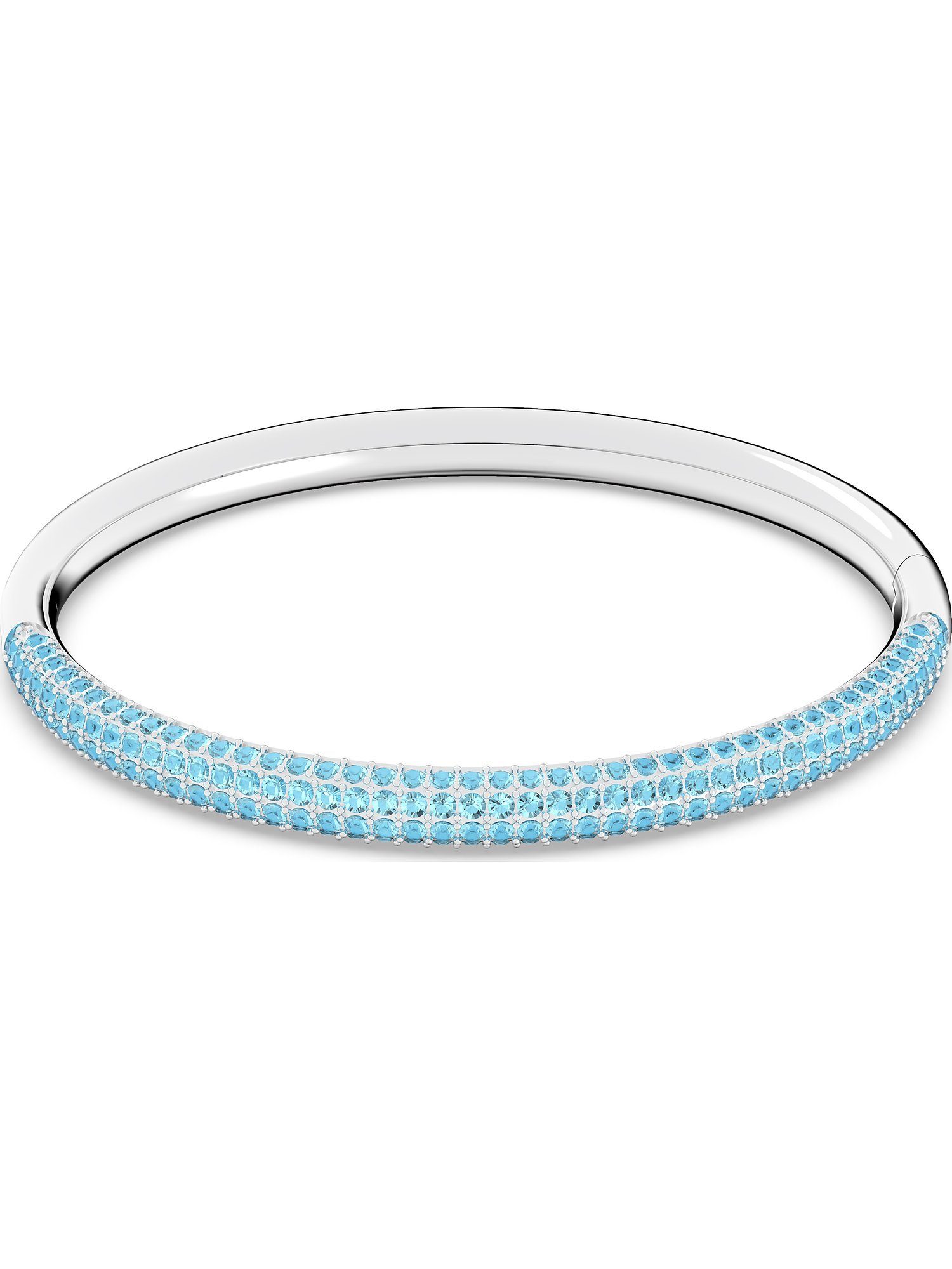 Swarovski Armreif Metall blau Swarovski klassisch Swarovski-Kristall, Damen-Armreif