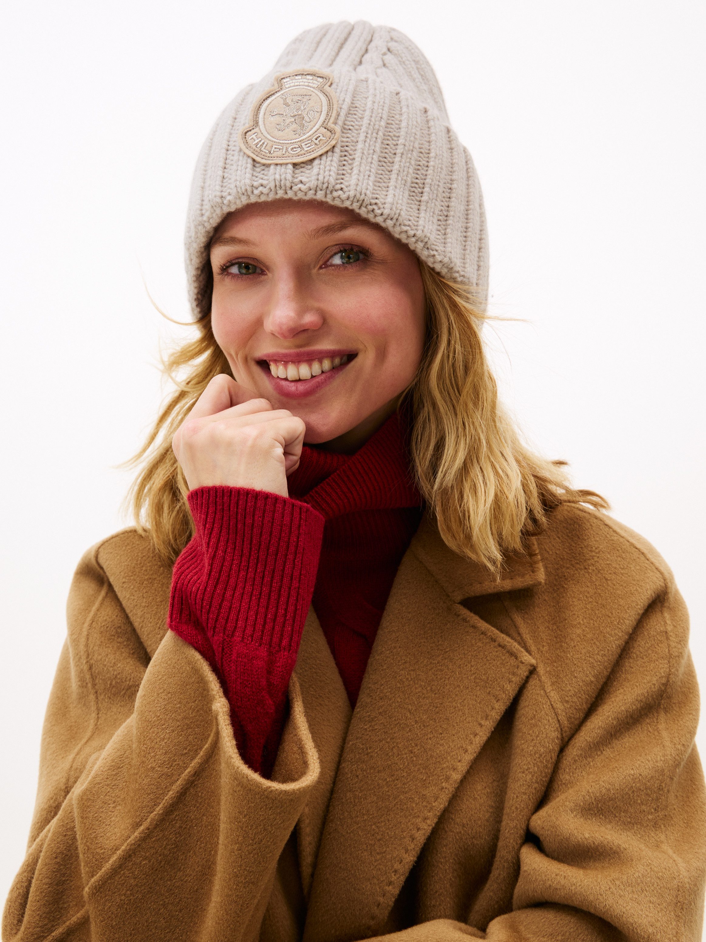 Tommy Hilfiger Beanie TH CREST FLUFFY günstig online kaufen
