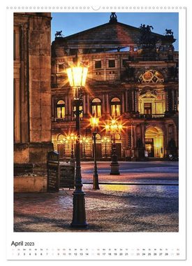 CALVENDO Wandkalender Bilder aus Dresden (Premium, hochwertiger DIN A2 Wandkalender 2023, Kunstdruck in Hochglanz)