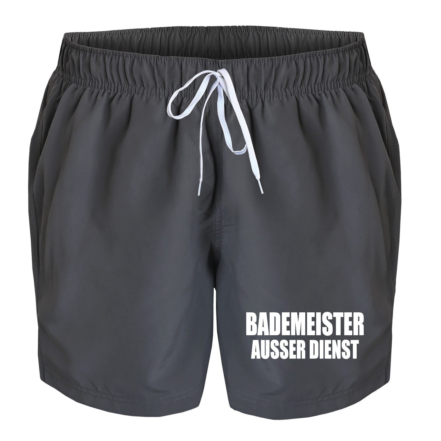 Badehose Schwimmshorts Bademeister ausser Dienst