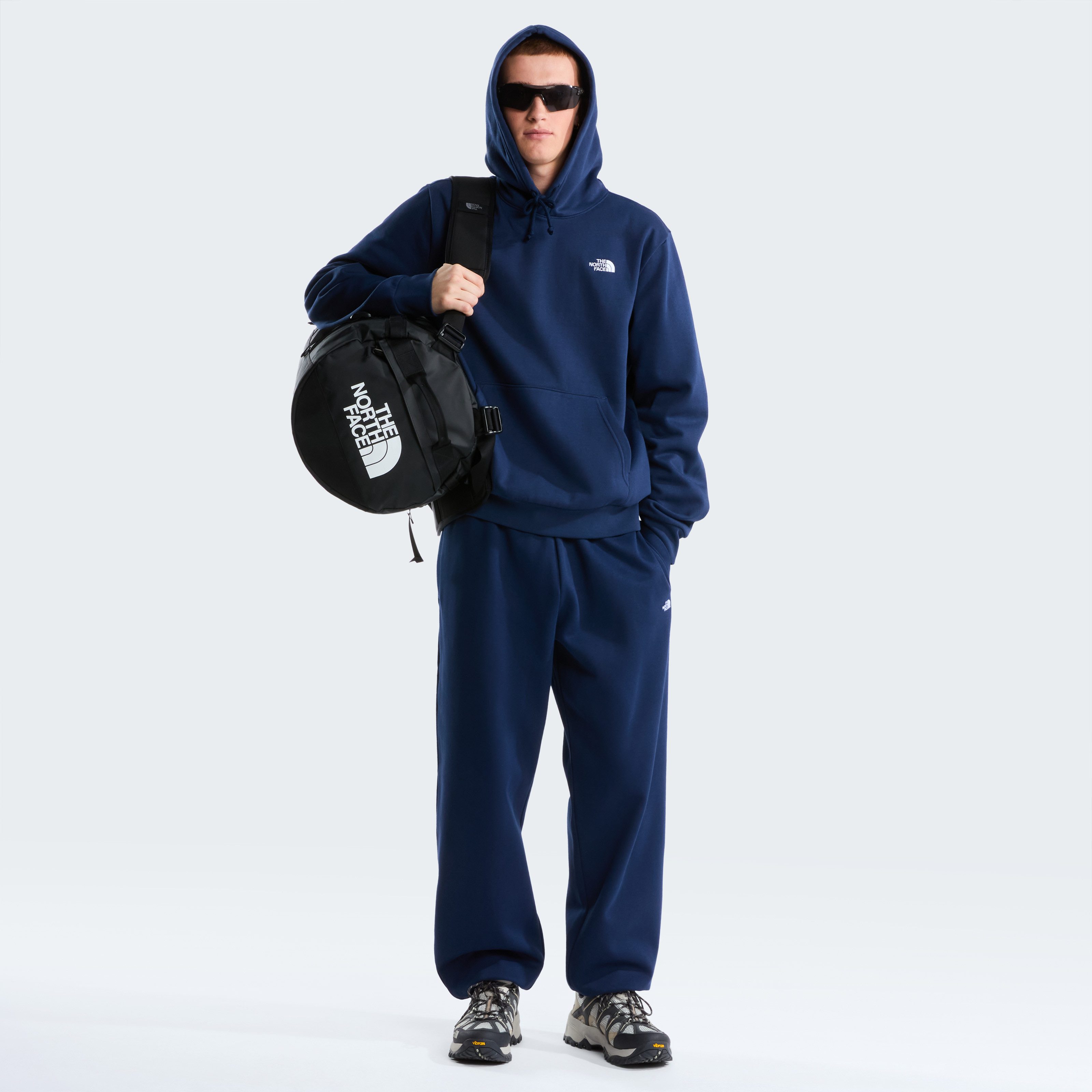 The North Face Kapuzensweatshirt M EVOLUTION SIMPLE DOME REGULAR HOODIE mit Kapuze, aus Baumwolle und Polyester, Langarm-Design, normale Länge