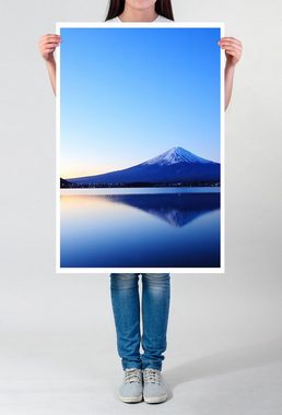 Sinus Art Poster 60x90cm Landschaftsfotografie Poster Mount Fuji in Japan