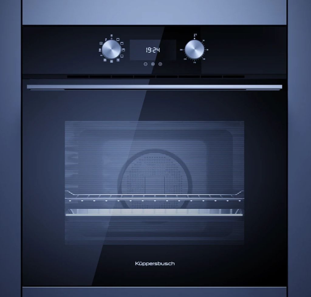 Küppersbusch Backofen-Set Schnellaufheizung + PKM Glaskeramik-Kochfeld rahmenlos autark 60 cm