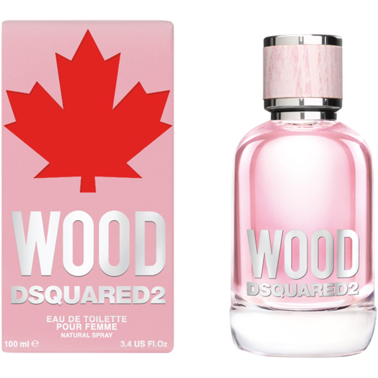 Dsquared2 Eau de Toilette Wood Pour Femme EdT Nat. Spray, Damenduft