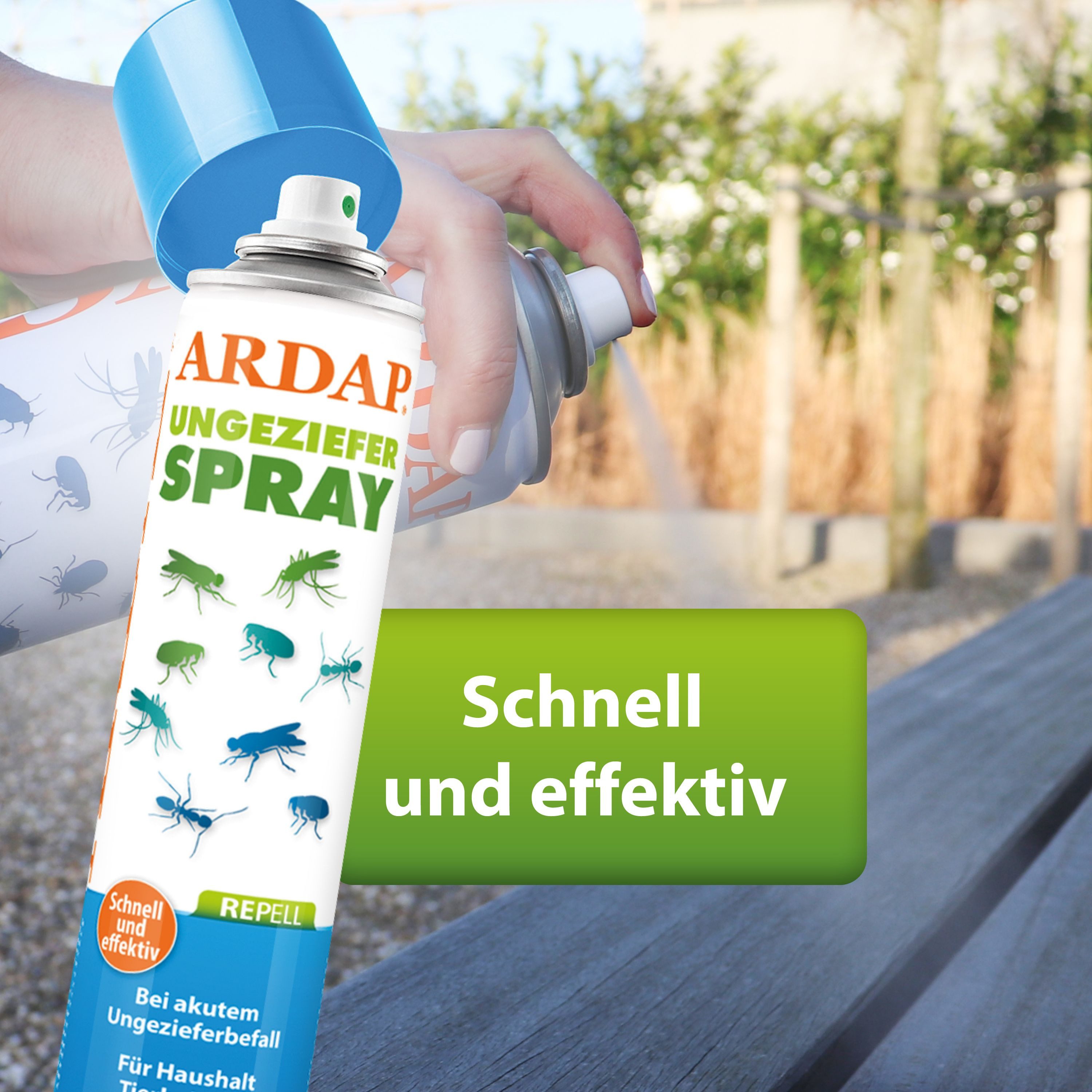 Ardap Insektenspray ARDAP Repell Ungezieferspray 750 ml