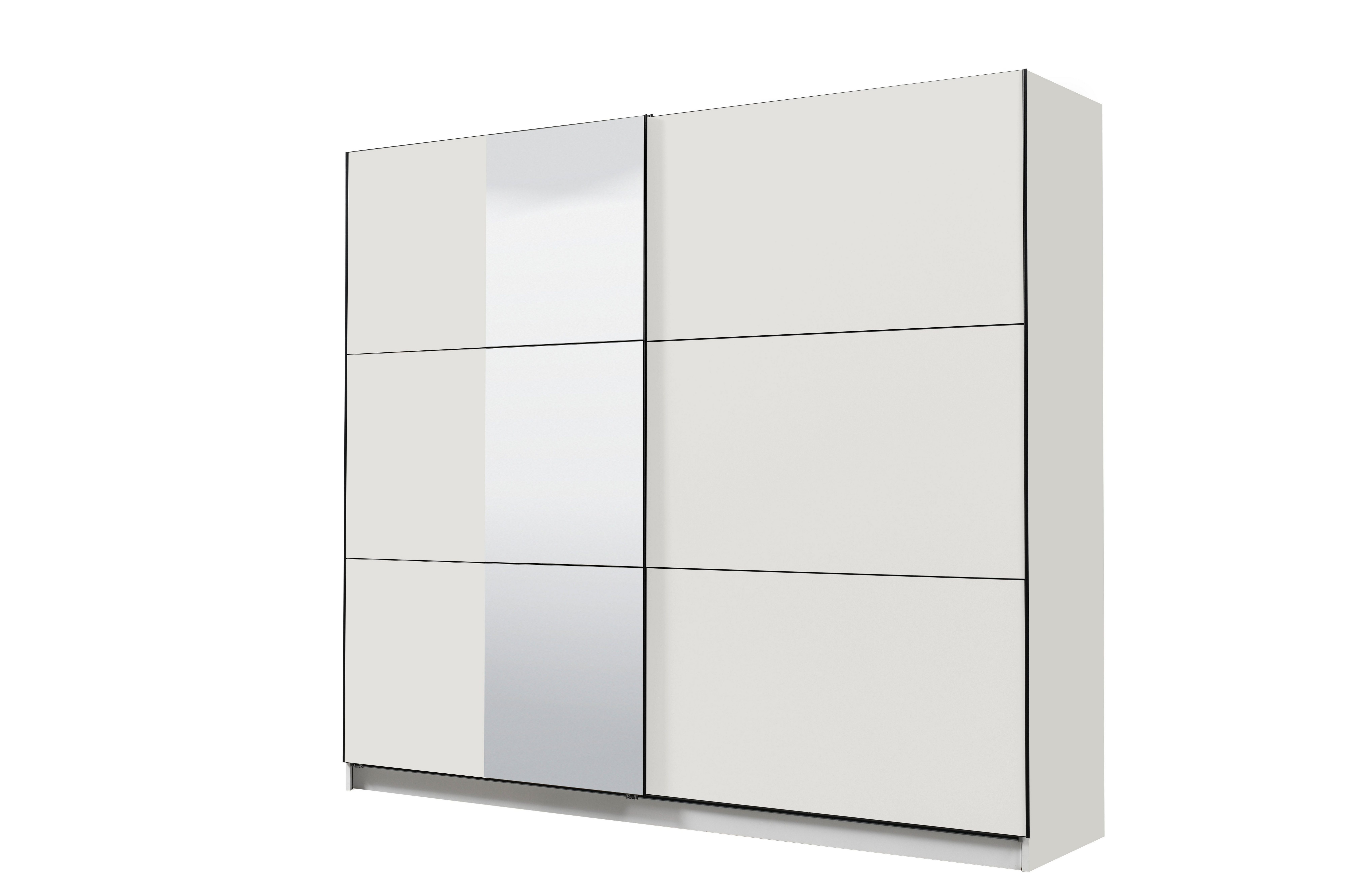 INOSIGN Schwebetürenschrank Sierra Kleiderschrank mit Spiegel Wäscheschrank Garderobe Topseller INKLUSIVE Inneneinteilung, FSC®-Zertifiziert, OTTOs Choice