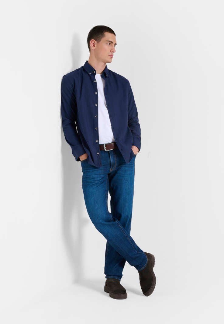 Style dunkelblau CADIZ 5-Pocket-Jeans Brax