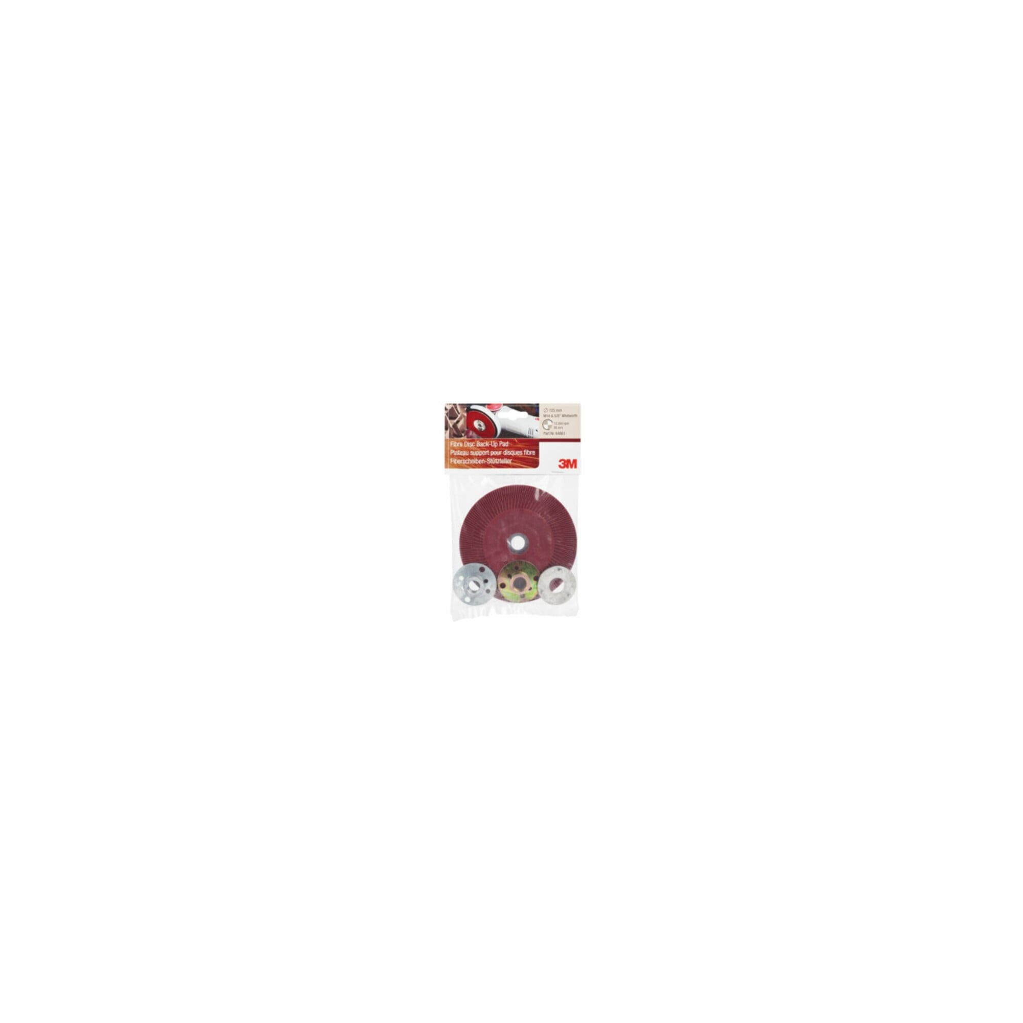 3M Stützteller 3M Fiberscheiben-Stützteller hart/gerippt 125 mm