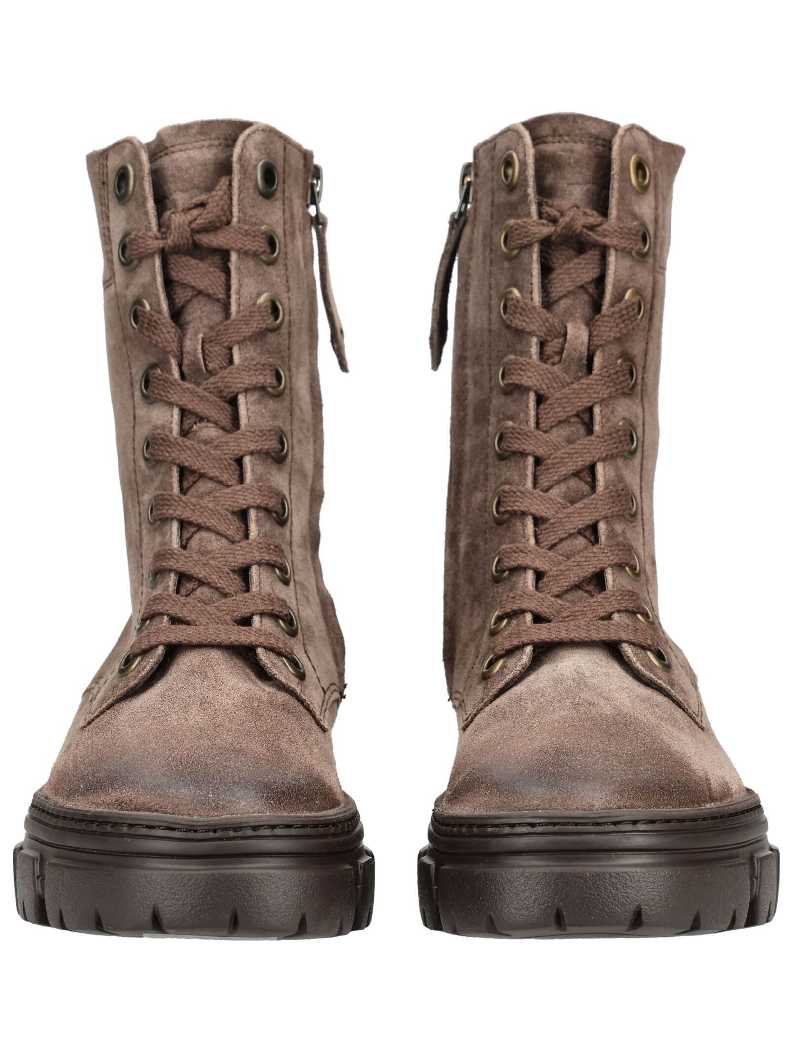 Paul Green Paul Green Stiefelette Veloursleder Schnürstiefelette – Bild 3 von 5