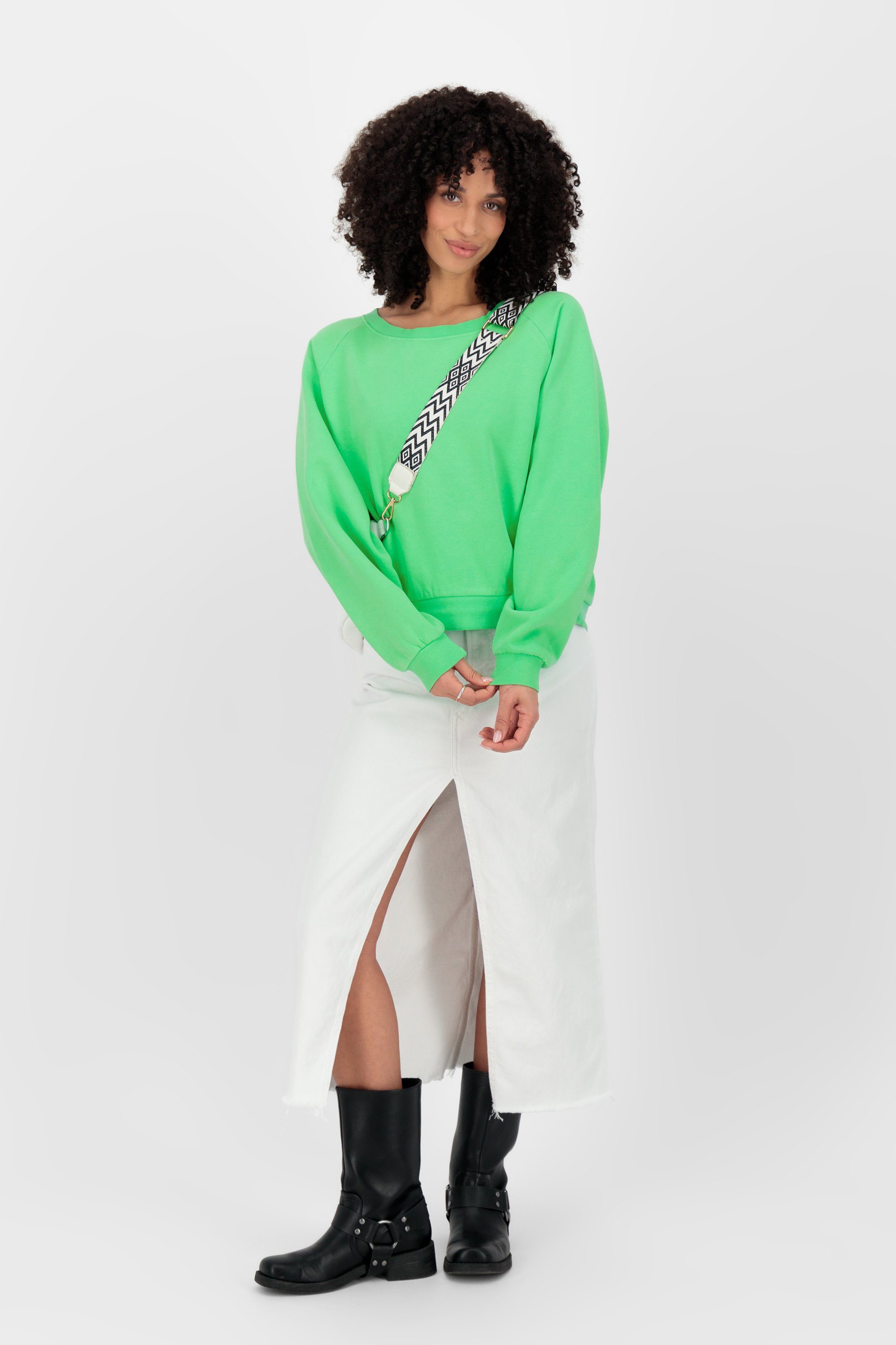 Alife & Kickin Sweatshirt Damen TeonaAK A Basic Pullover mit Rundhalsausschnitt