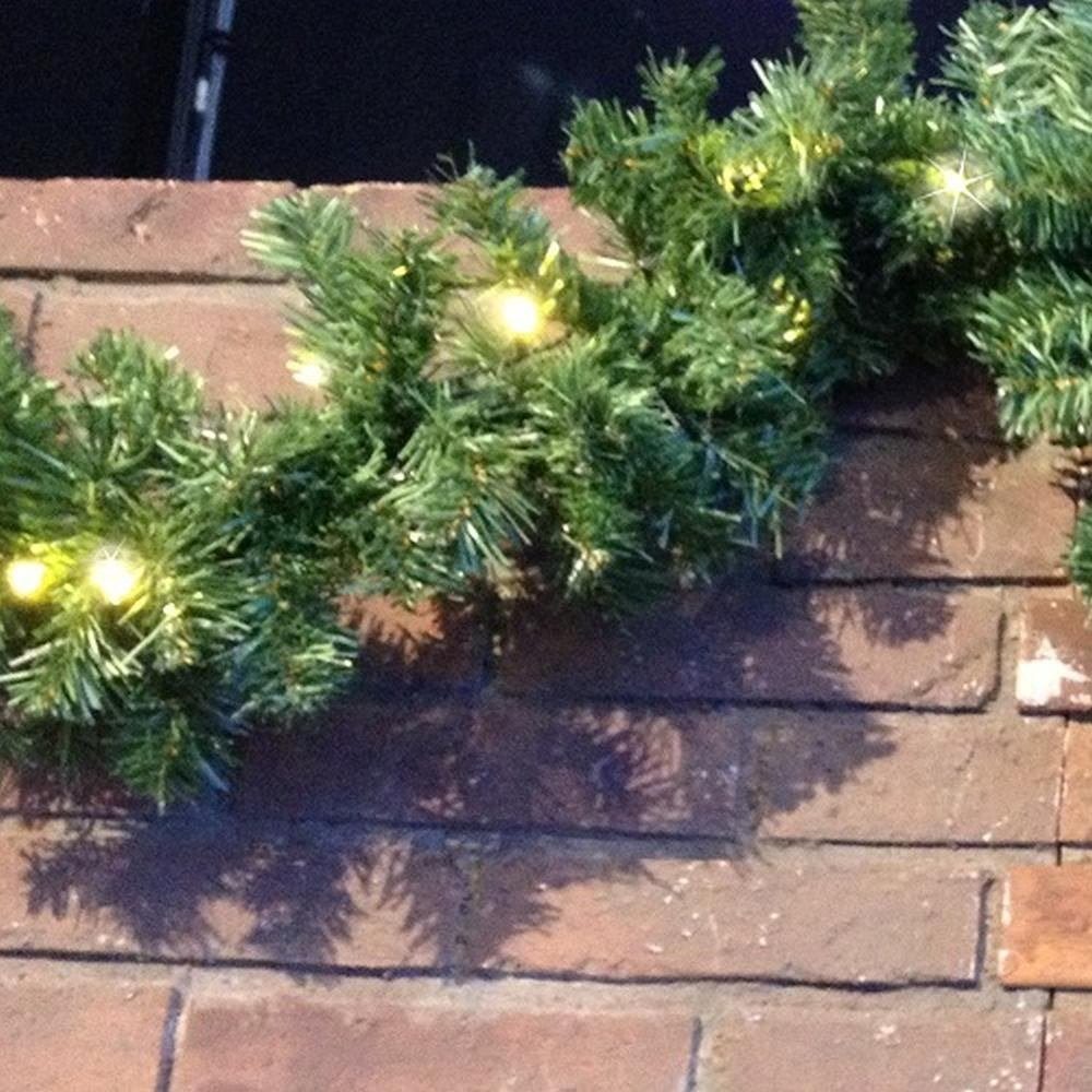 FHS LED-Lichterkette 04095 LED-Tannengirlande 8,1m 120er Lichterkette günstig online kaufen