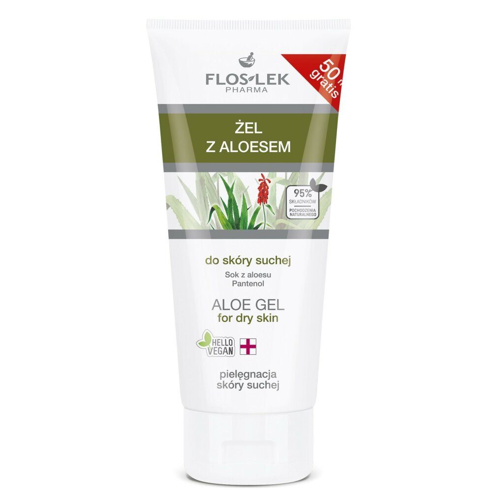 Floslek Körperpflegemittel FLOSLEK Pharma Aloe Gel für trockene Haut