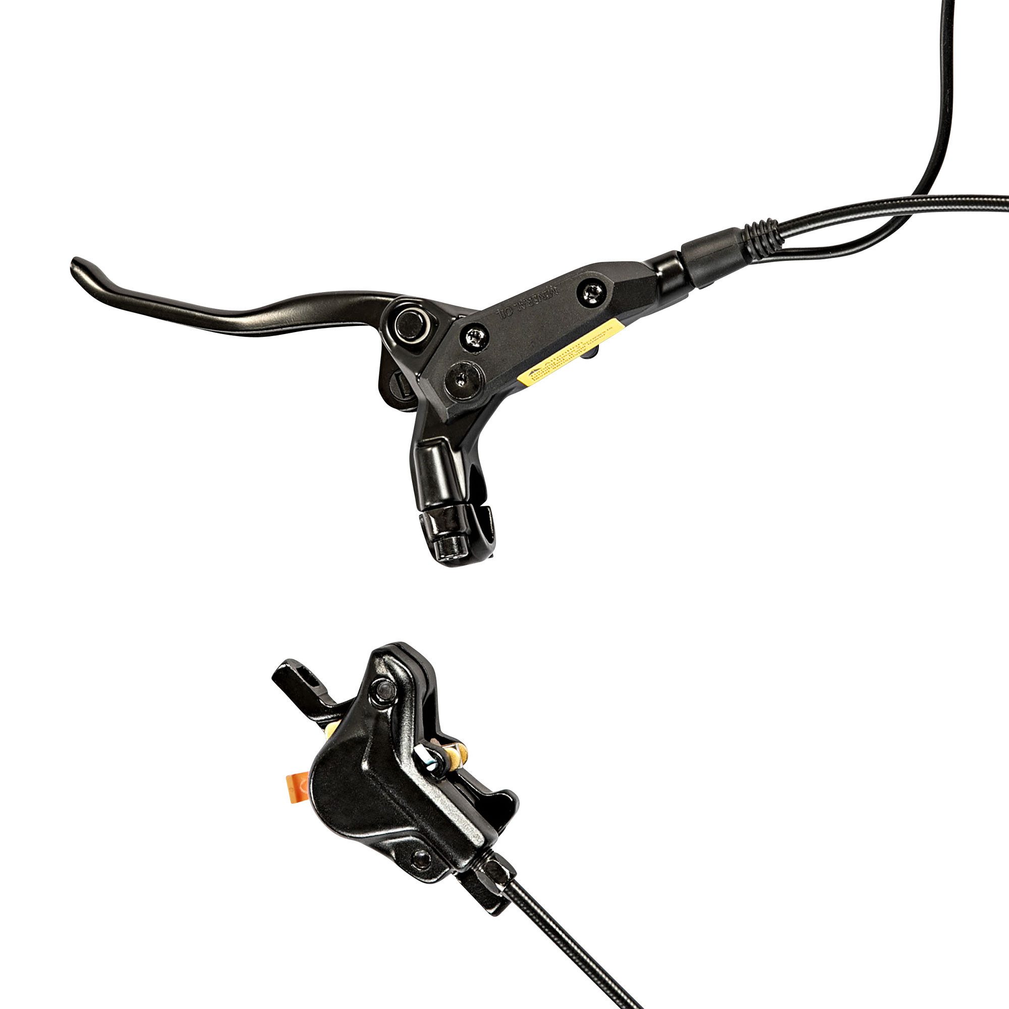 Zündapp Scheibenbremse Z808 Z898 (hinten, 1-St., hinten), hydraulische Scheibenbremse mit Power Cut off Bremshebel Fahrradbremse