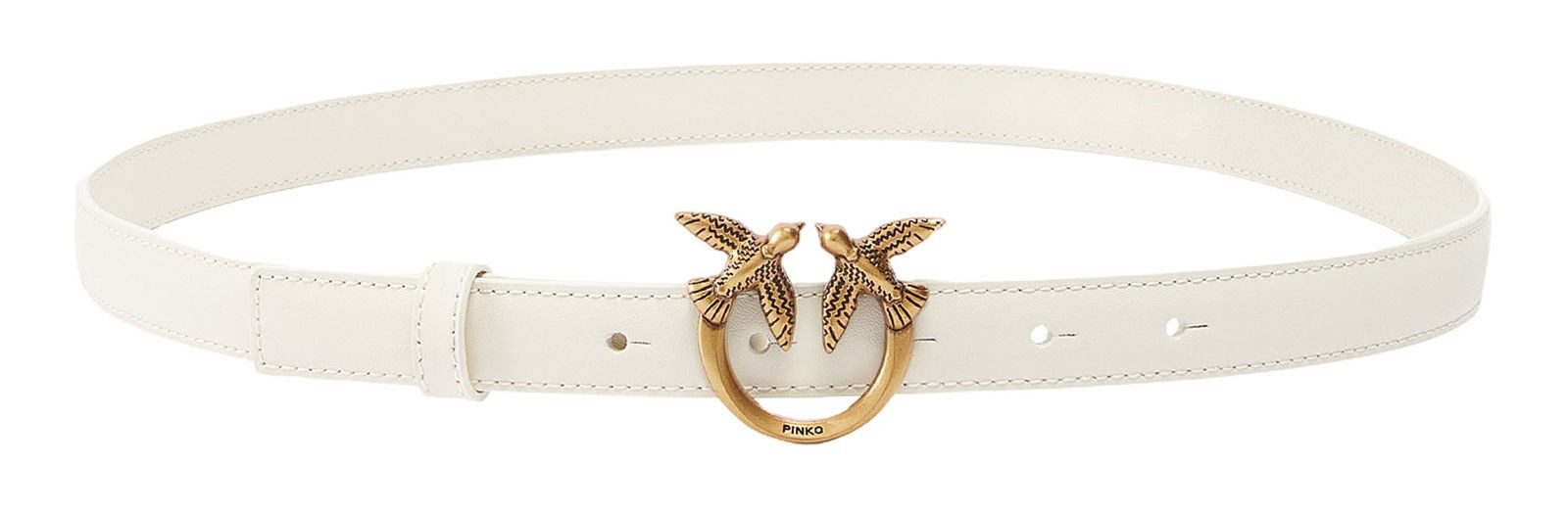 PINKO Ledergürtel H2 Belt aus echtem Rindsleder günstig online kaufen