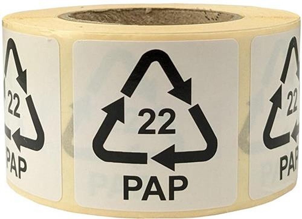 Etiketten 2er Pack TRANSPAK 8372142 Etiketten f.Italien Maße 35x35mm Haftfolie
