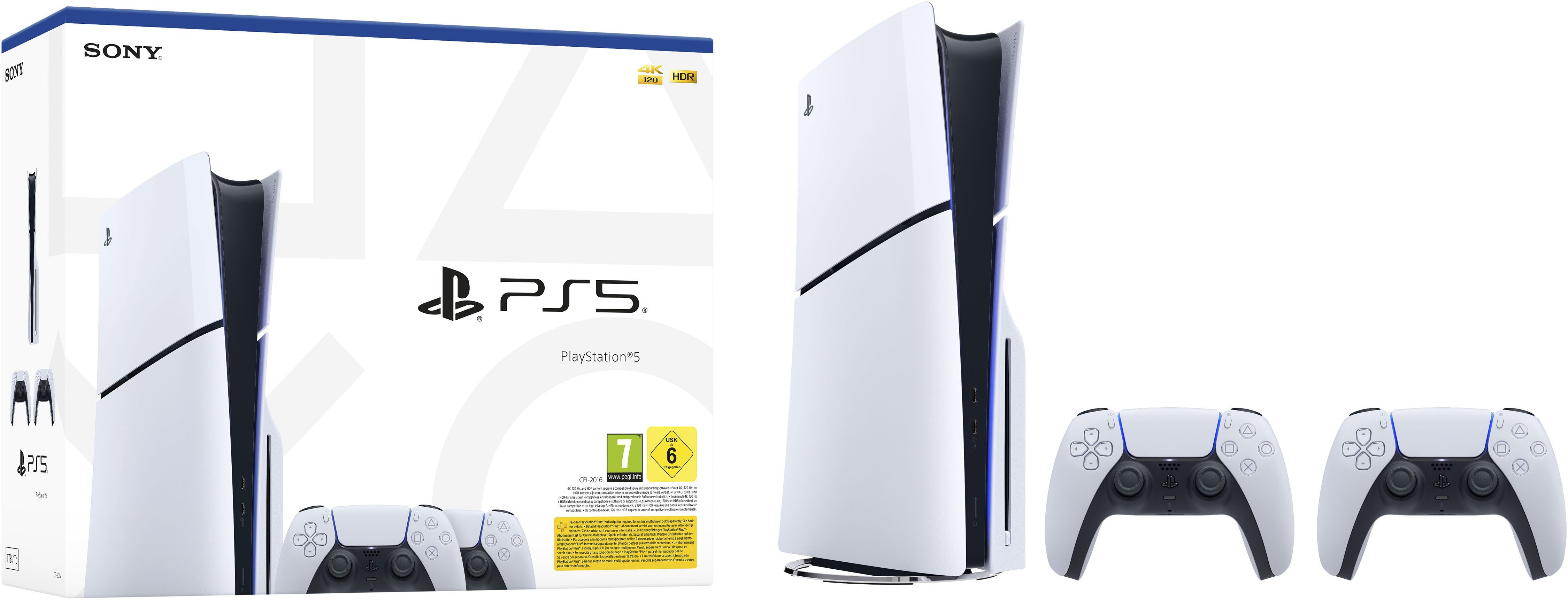 Disk Edition (Slim) inkl. zweitem DualSense Wireless-Controller