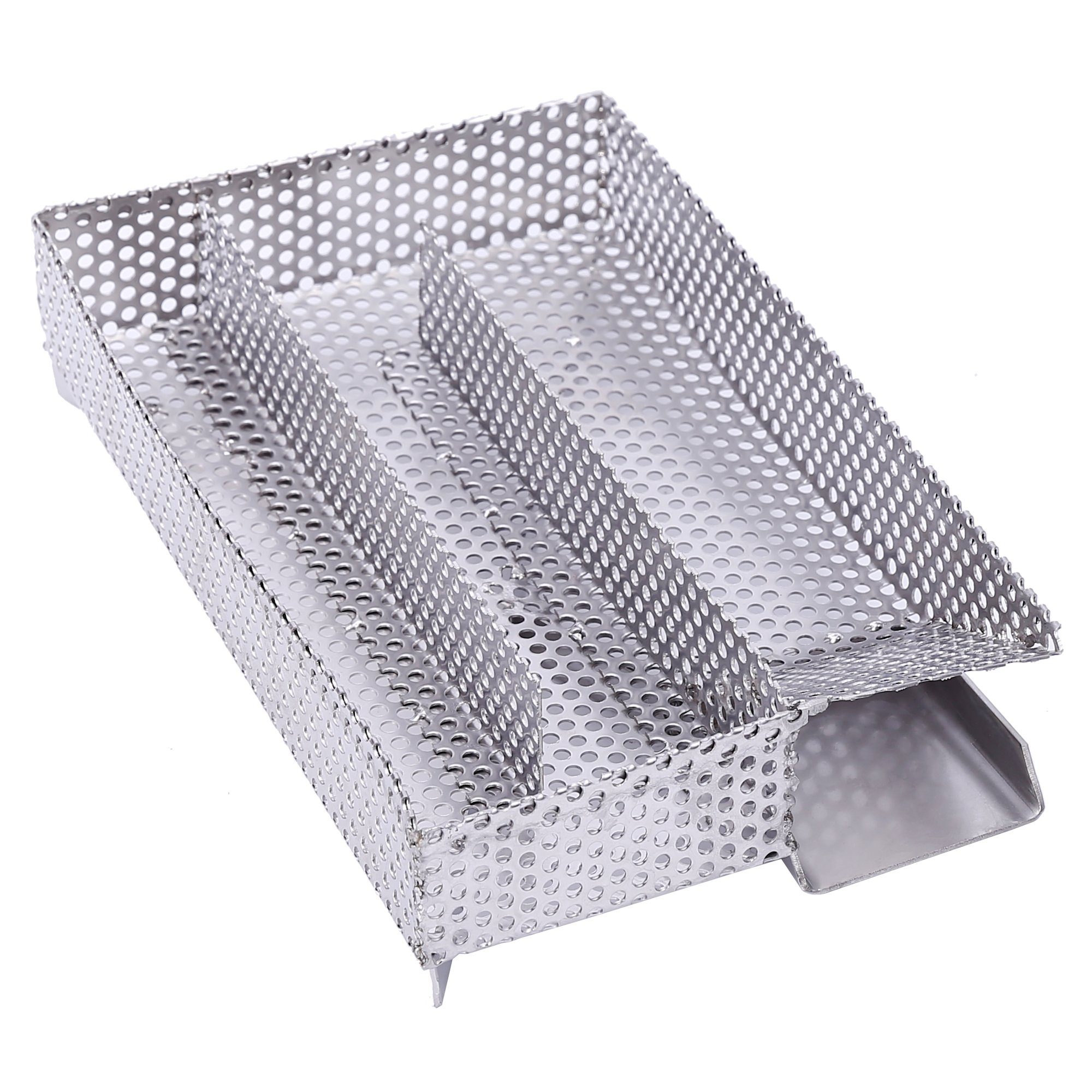 BBQ-Toro Räucherbox Kaltraucherzeuger für Sparbrand, Edelstahl Kaltrauchgenerator, 20 x 12