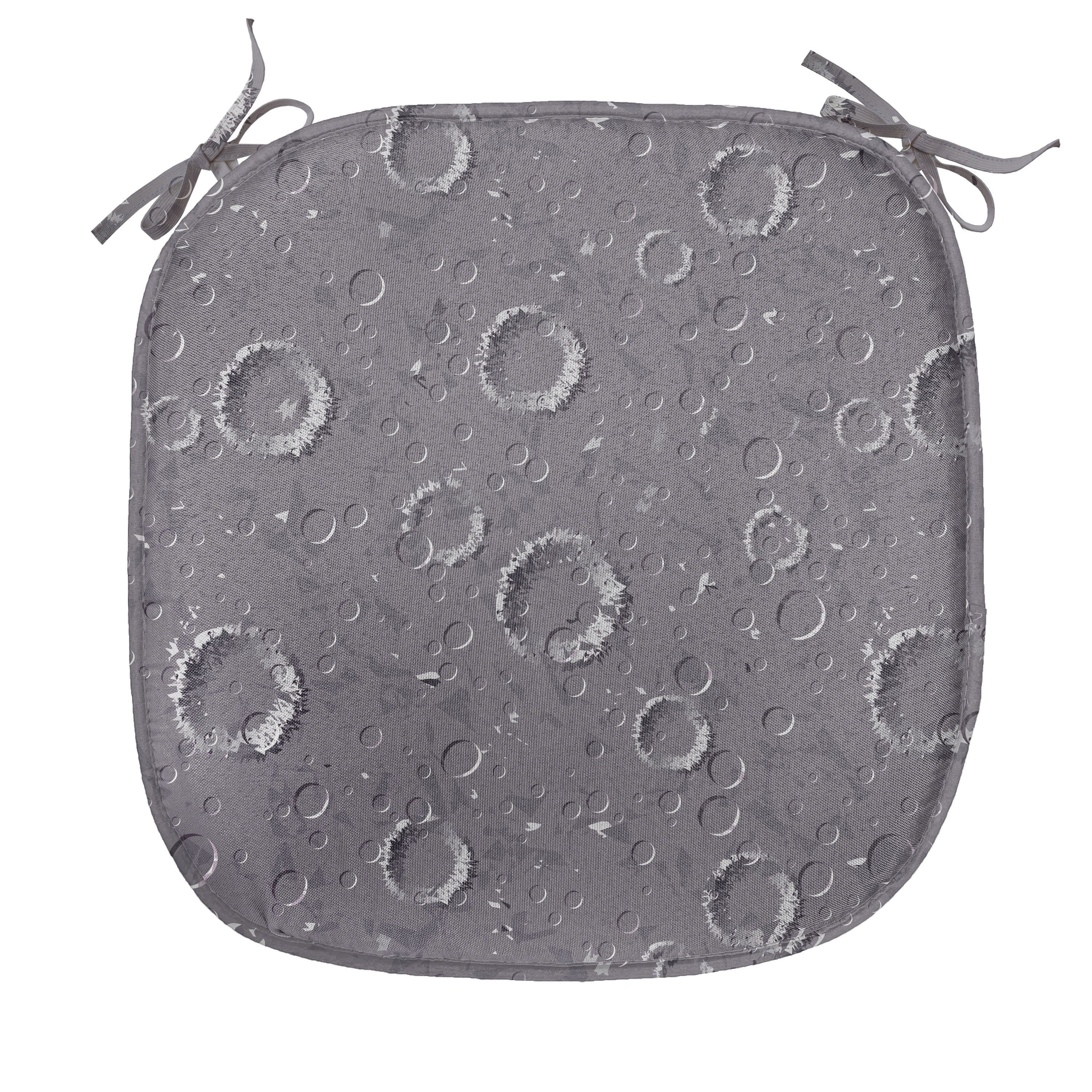 Oberfläche Riemen Platz Kissen für Küchensitze, mit Stuhlkissen Asteroid wasserfestes Krater Abakuhaus Dekoratives