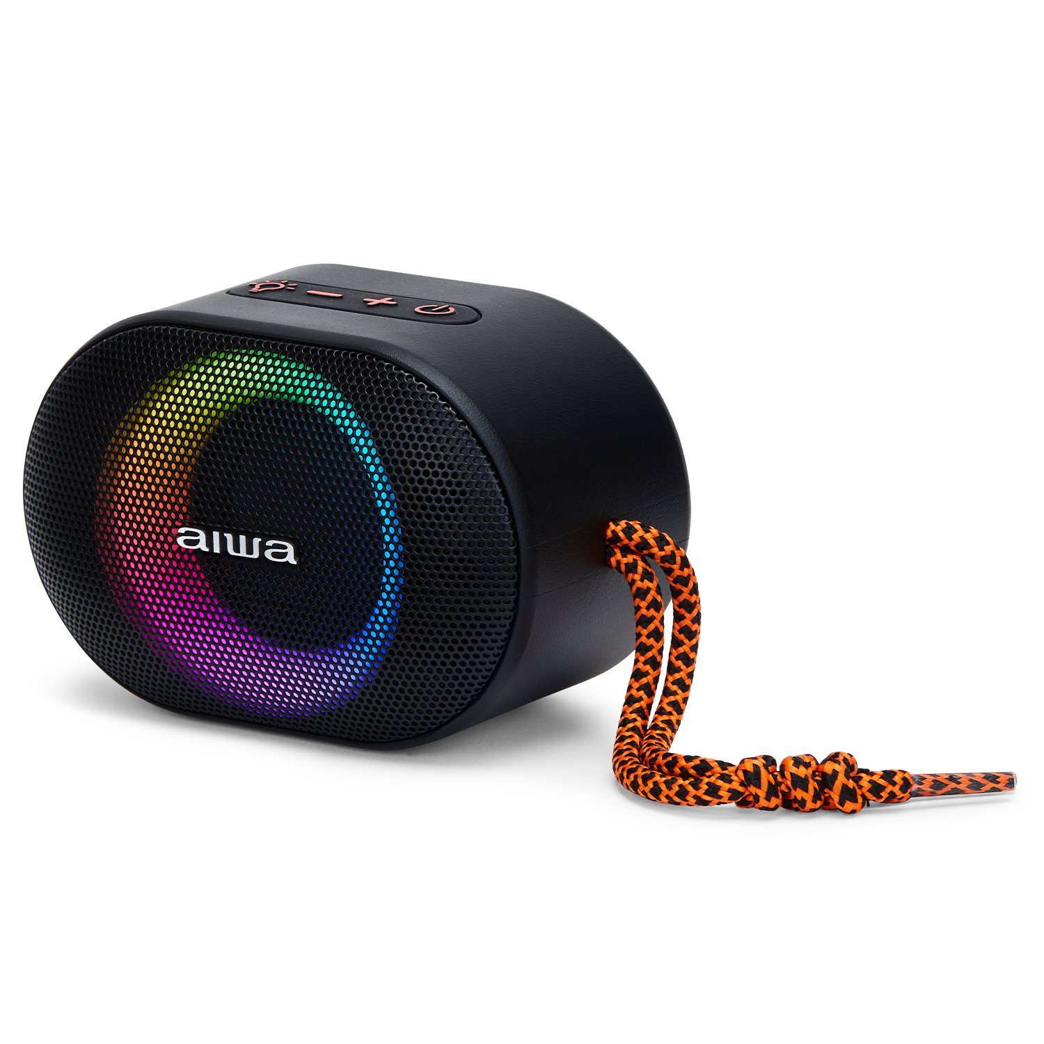 Aiwa BST-330 Bluetooth Speaker mit RGB multi lighting Bluetooth-Speaker