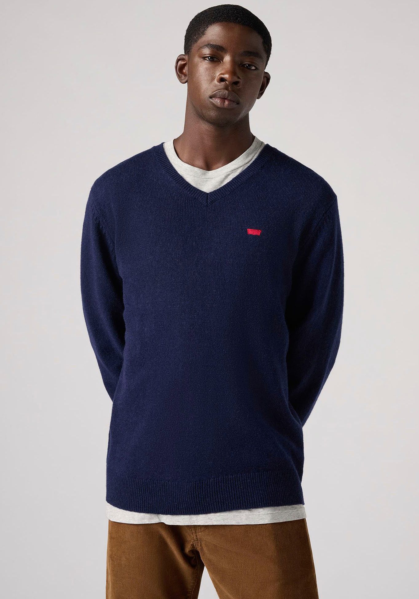 Levi's® V-Ausschnitt-Pullover günstig online kaufen