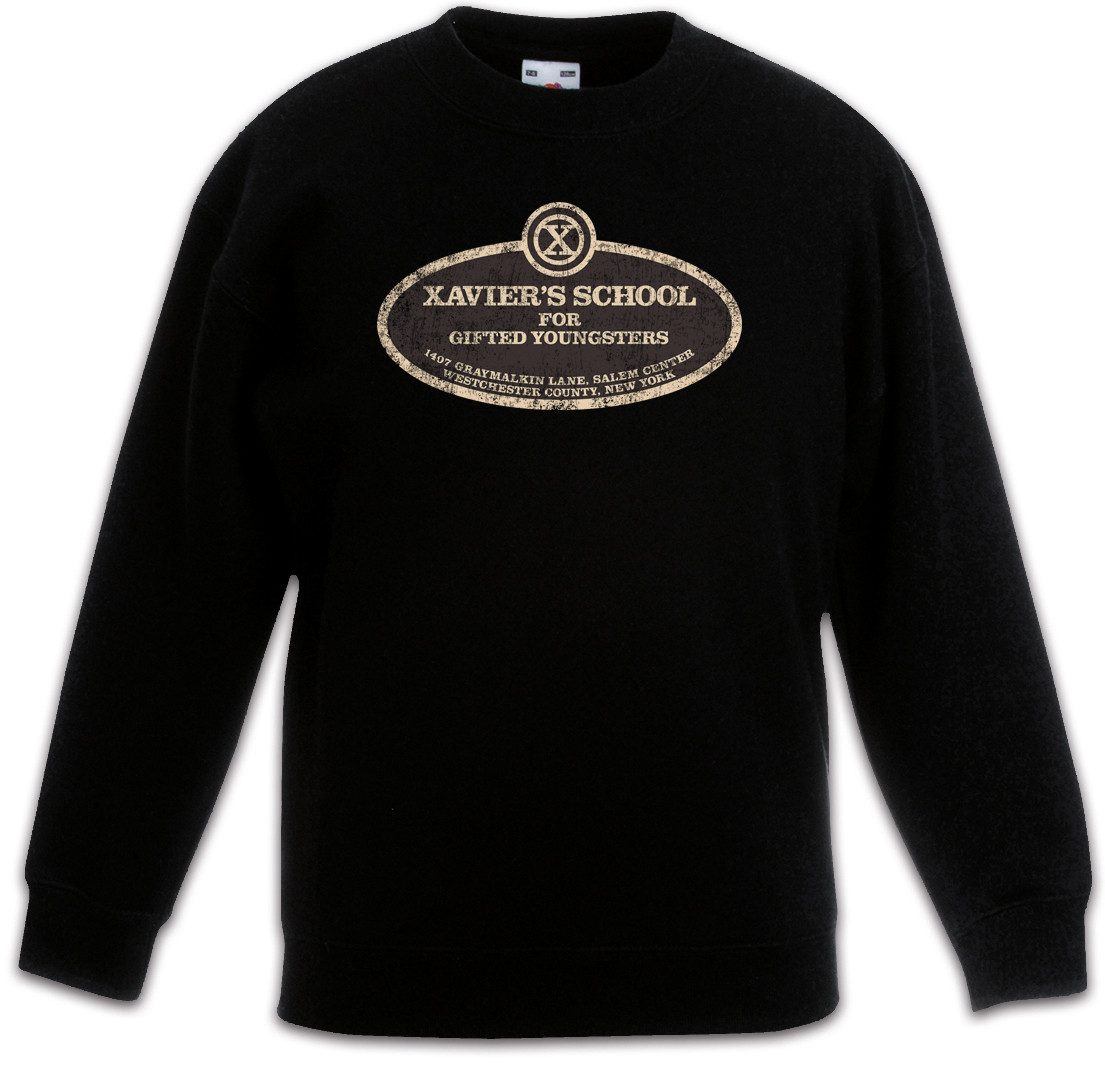 Sweatshirt Xavier's School For Gifted Youngsters Kinderpullover Professor X Logo